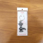 Packaging box of Shiva Lingam Naag metal keychain ready for gifting