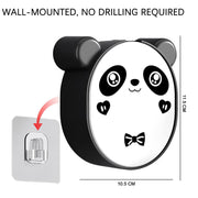 Panda Soap Box mounted near bathroom sink for convenience