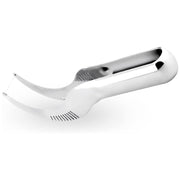Multi-purpose watermelon slicer demonstrating its ability to create uniform pieces.