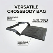 Compact multipurpose sling bag for cash, cards and mobile