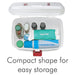 6412 Medical Box, 1 Piece,Indoor Outdoor Medical Utility,Medicine Storage Box,,Detachable Tray Medical Box Multi Purpose Regular Medicine, First Aid Box with Handle, 