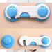 4688A Child Safety lock Child Toddler Baby Safety Locks Proofing for Cabinet Toilet Seat Fridge Door Drawers ( 1 pc) 