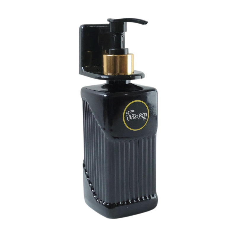Refillable liquid soap pump bottle with stylish design