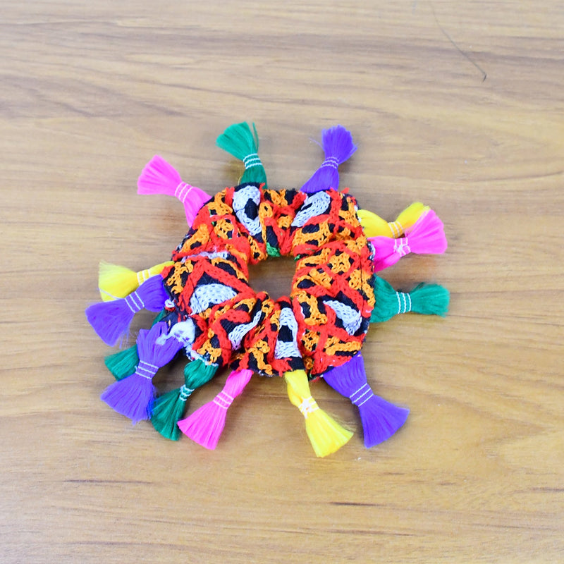 Decorative Navratri Hair Bun accessory perfect for festive hair styling