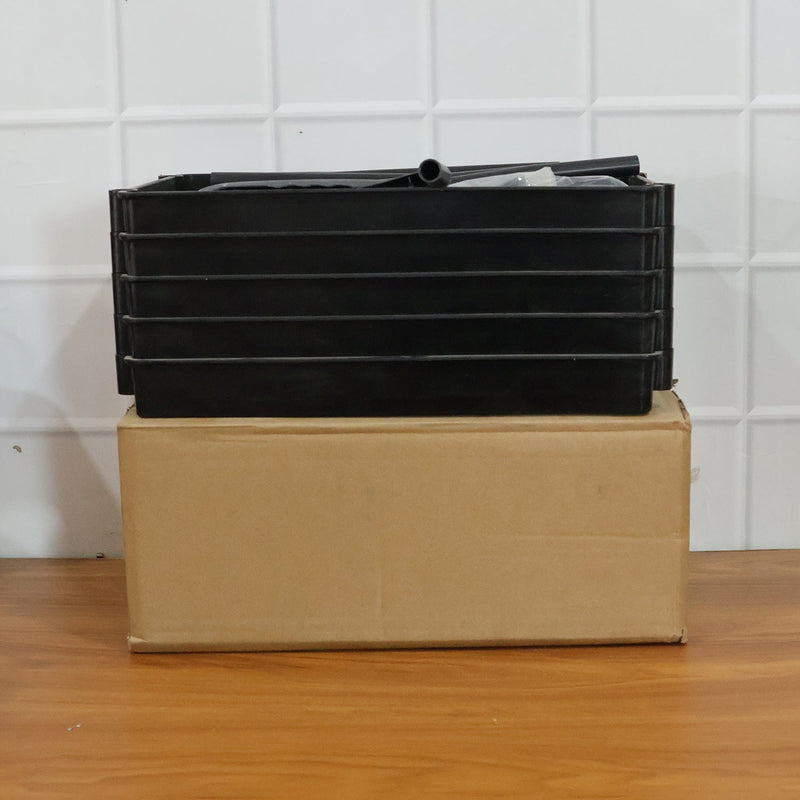 Compact rolling shelf rack designed for kitchen and bathroom use