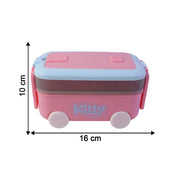 Design of car lunch box with rounded child-safe edges