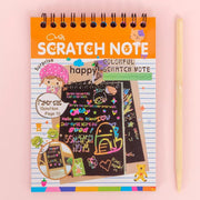 4609 Crafts Rainbow Art Scratch Paper Book Sheets 10 Page  ( Pack of 1 ) 