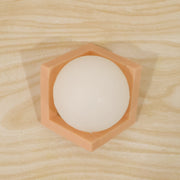 Warm glow LED moon night light for relaxing ambiance