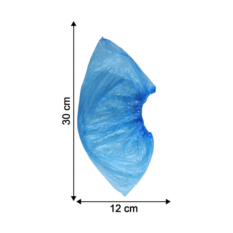 Packaging of disposable plastic shoe covers 5 pairs
