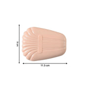 Beauty brush kit with protective storage case and mirror