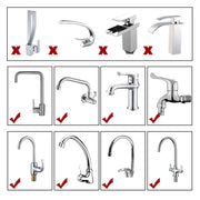 1521 Faucet Water Filter Tap Purifier for Kitchen Sink, Kitchen Tap Activated Carbon Filtration Clean Purifier 4 Layer Filter for Bathroom Home, 