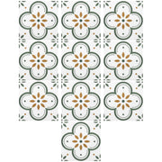 A single patterned Peel and Stick Tile showcasing its design and texture.