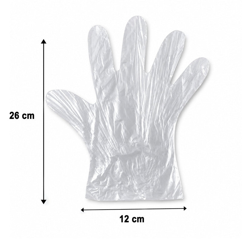 Hygienic disposable gloves for kitchen and cleaning