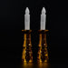 6560 2pcs LED Candle Light Candles Flameless Lamp Indoor Window Decoration Wedding Party Decor Light 