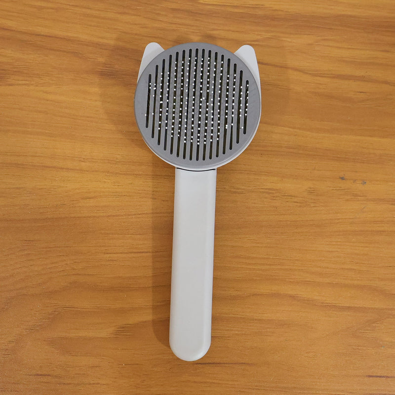 Reusable pet shedding needle comb suitable for dogs and cats