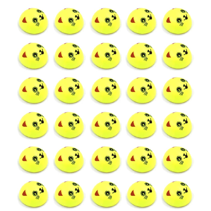 4419 30PCS PULL BACK SMILEY TOY 