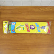 Two children engaged in active play with the Dollura kids sports combo set.