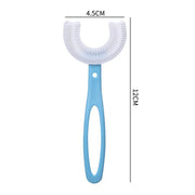 4773 Kids U Shaped Large Tooth Brush used in all kinds of household bathroom places for washing teeth of kids, toddlers and children’s easily and comfortably. 