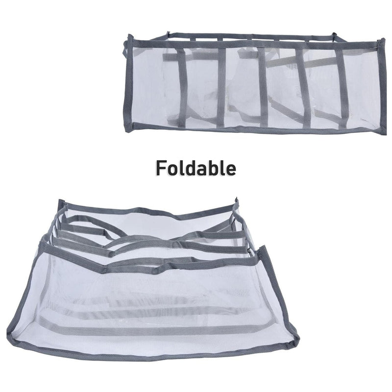 MULTIPURPOSE STORAGE POCKET RACK, FOLDABLE, COLLAPSIBLE FABRIC WARDROBE ORGANISER FOR CLOTHE ORGANISER LAUNDRY BAG