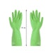 0653 Multipurpose cleaning rubber hand gloves (green) 1 PC 