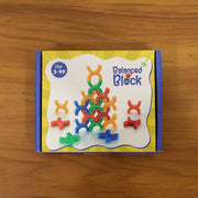 Set of interlocking blocks toy for kids' educational play