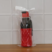 400 ML plastic sports water bottle with convenient carrying strap