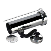 All components of the durable stainless steel Puttu Maker laid out.