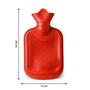 Classic hot water bag for soothing heat therapy and muscle pain relief