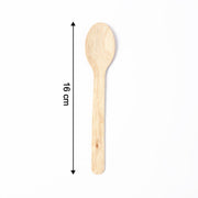 Eco-friendly wooden spoons serving hot and cold foods, showcasing versatility.