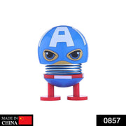 0857 Superhero figure Spring doll 