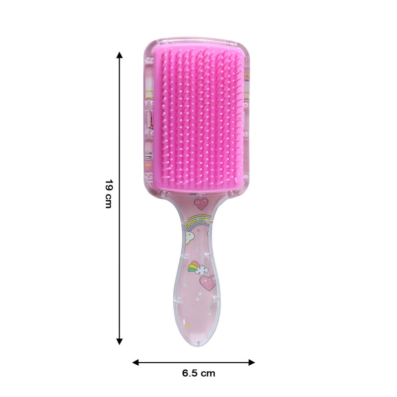 Colorful kids hairbrush for daily hair care routines