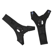 Pair of LED Flashlight Gloves illuminating a dark area with bright finger lights.