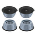 1769 Anti Vibration Pads with Suction Cup Feet 