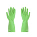 0653 Multipurpose cleaning rubber hand gloves (green) 1 PC 
