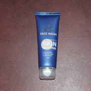 Promotional image showcasing Zequz Vitamin C brightening face wash benefits