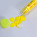 6289 Portable Hand Washing Bath Flower Shape Paper Soap Strips In Test Tube Bottle 