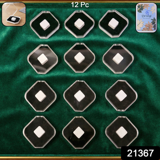 Complete 12-piece jewellery display box set with soft cushion inserts for safe storage