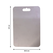 Professional metal cutting board for precise food preparation