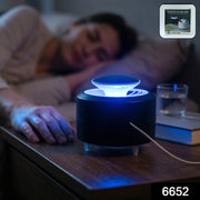 Portable insect trap with silent fan system