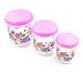 2703 3 Pc Storage Container used in all kinds of places including household and offices for storing stuffs and items etc. 