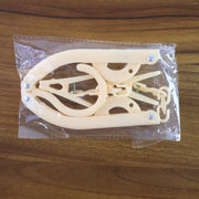 Multi-function clothes hanger folded for space-saving storage