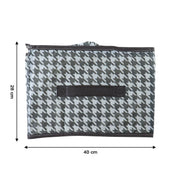Home organization foldable fabric storage basket