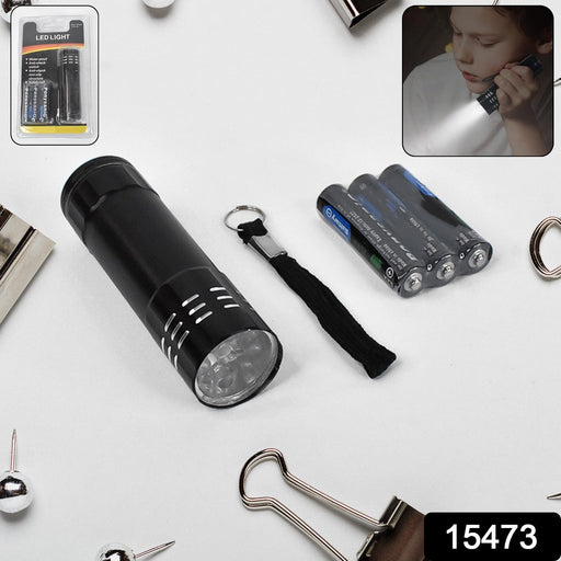 Compact portable mini torch with grip and LED lights