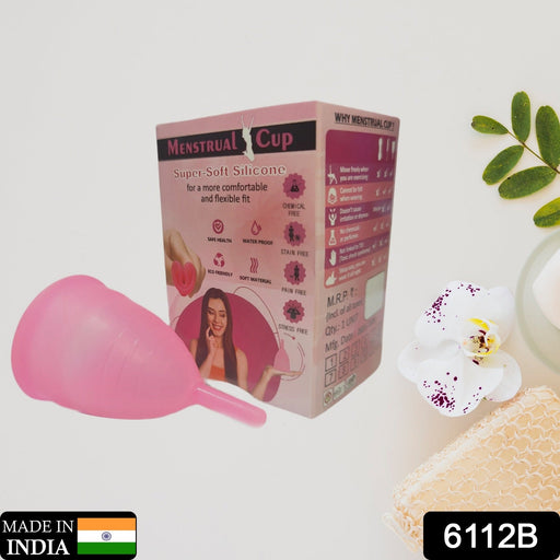 Ergonomic reusable menstrual cup designed for women and girls.