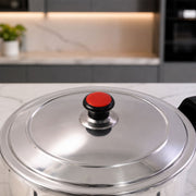 Fitting use of lid knob on pressure cooker or cookware