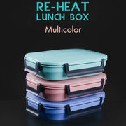 2975 Lunch Box for Kids and adults, Stainless Steel Lunch Box with 3 Compartments. 