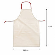 Dimensions and size guide for kitchen apron