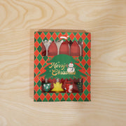 Gift box for golden spoon set, elegant packaging