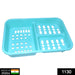 1130 3 in 1 Soap keeping Plastic Case for Bathroom use 