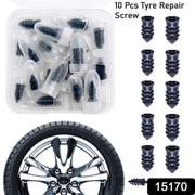 Set of 10 rubber repair screws from Velvet Wheels in their plastic storage box